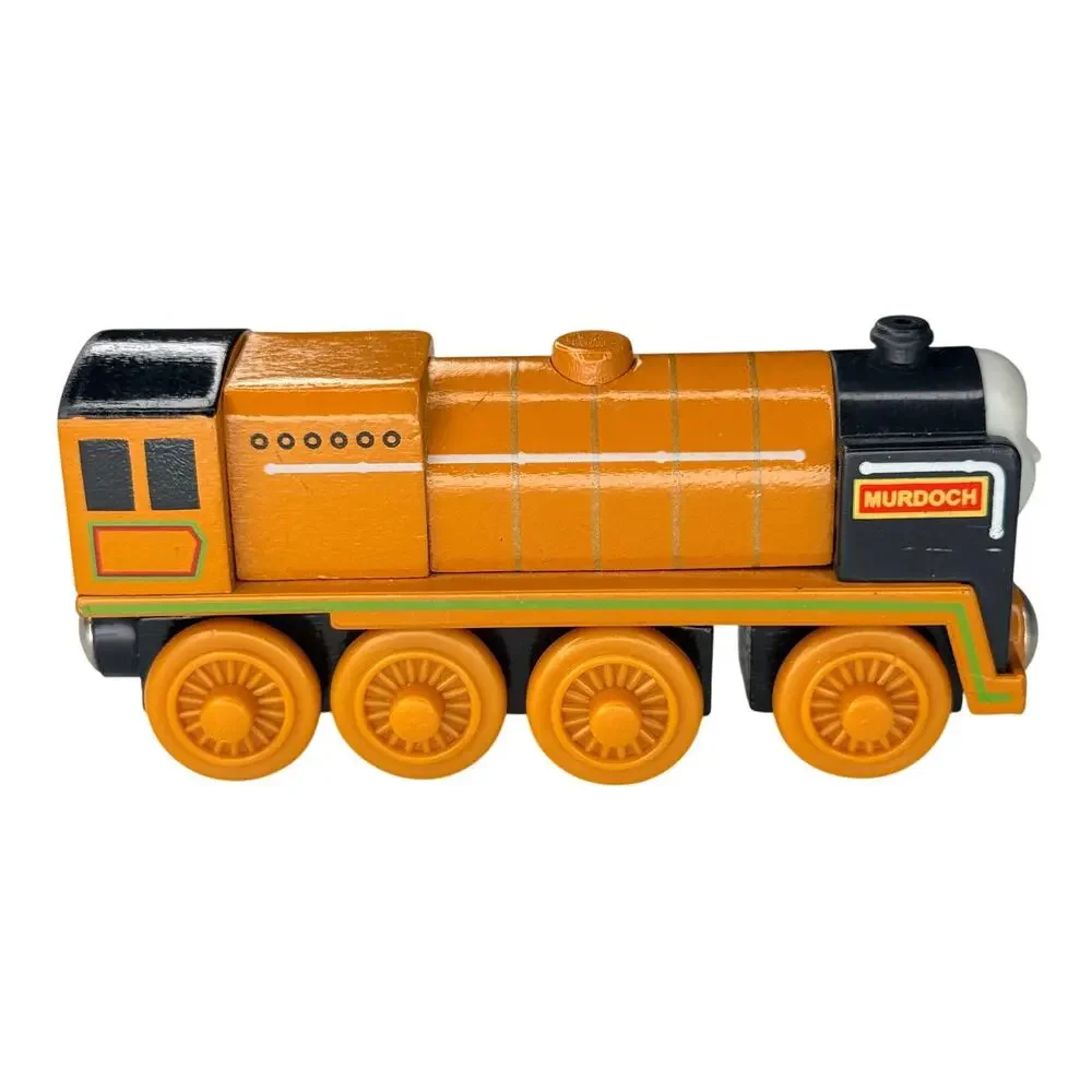 Thomas Friends Murdoch Tender 2003 Wooden Railway Learning Curve Vintage Train